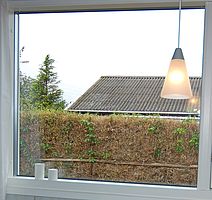 Fast karm vindue i Munke Bjergby